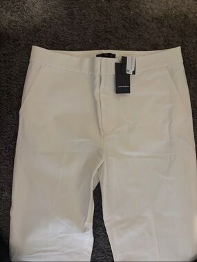 Club Monaco Off-White Tailored Trousers